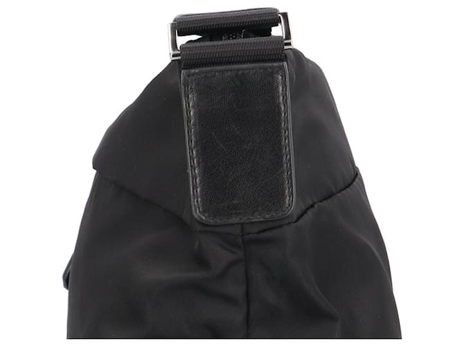 Borsa a tracolla in nylon Prada Nero - vista 8
