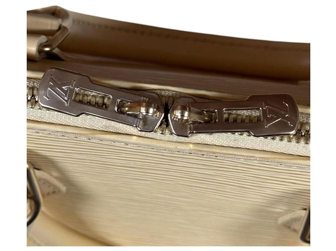 Borsa Louis Vuitton Alma Epi Beige - vista 12