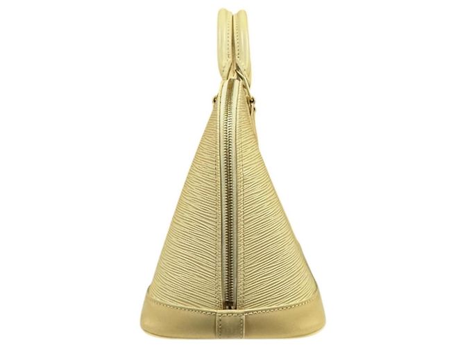 Borsa Louis Vuitton Alma Epi Beige - vista 4