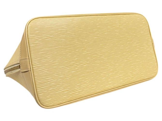 Borsa Louis Vuitton Alma Epi Beige - vista 5