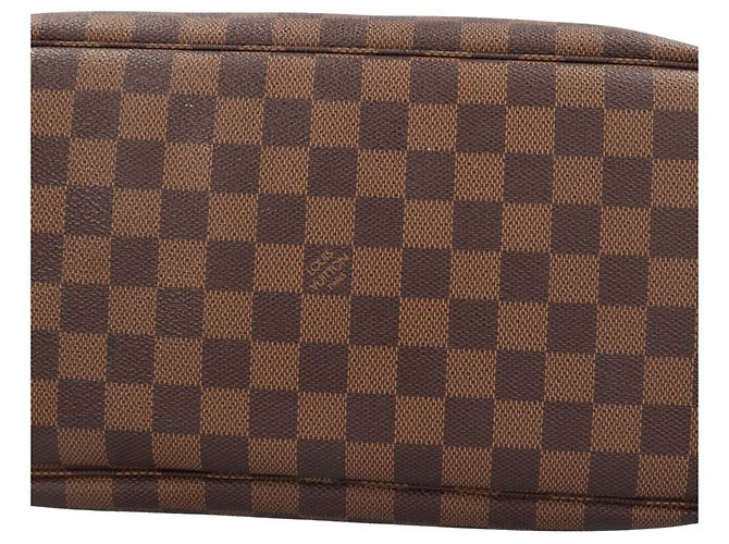 Borsa Tote Louis Vuitton Neverfull MM Damier Marrone Damier ebene - vista 10