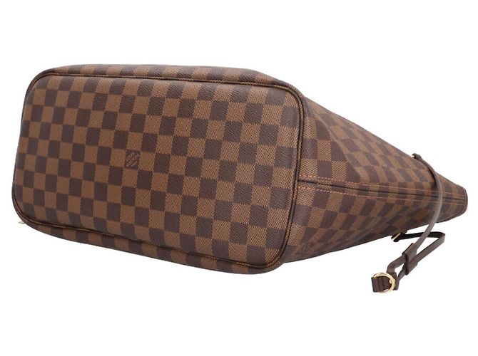 Borsa Tote Louis Vuitton Neverfull MM Damier Marrone Damier ebene - vista 6