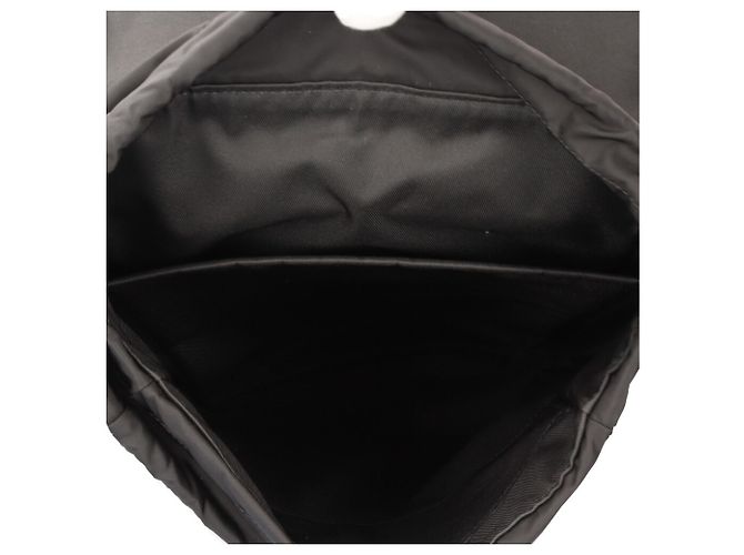 Zaino Louis Vuitton Saumur Monogram Eclipse Marrone Nero Monogramma - vista 7