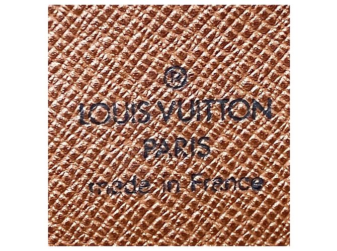 Borsa Louis Vuitton Old Papillon 30 Marrone Monogramma - vista 4