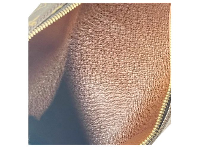 Borsa Louis Vuitton Old Papillon 30 Marrone Monogramma - vista 8