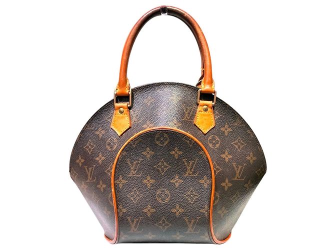 Borsa Louis Vuitton Ellipse PM Marrone Monogramma - vista 2