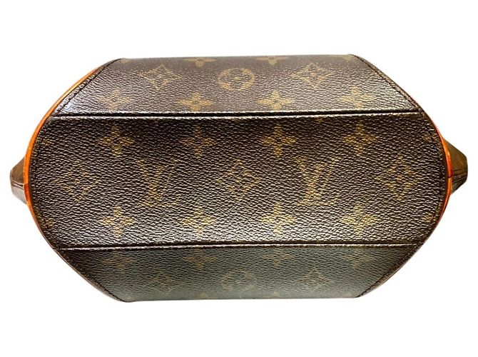 Borsa Louis Vuitton Ellipse PM Marrone Monogramma - vista 3