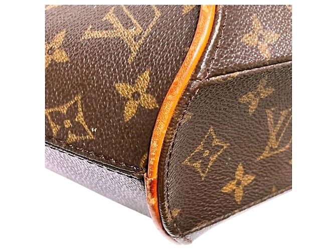 Borsa Louis Vuitton Ellipse PM Marrone Monogramma - vista 6