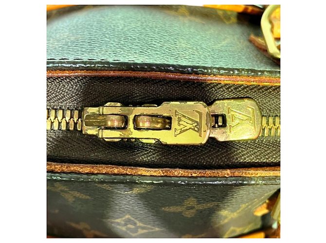 Borsa Louis Vuitton Ellipse PM Marrone Monogramma - vista 8