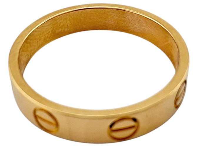 Anello Mini Love di Cartier in oro rosa 18K D'oro - vista 5
