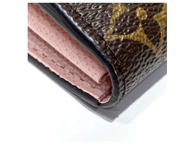 Portafoglio Sarah Long Louis Vuitton Marrone Monogramma - vista 8