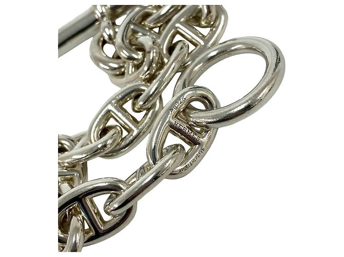 Hermès Hermes Chaine d'Ancre MM 13-Link Charm Bracelet Argento - vista 3