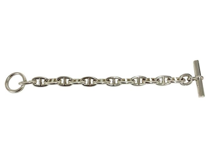 Hermès Hermes Chaine d'Ancre MM 13-Link Charm Bracelet Argento - vista 6