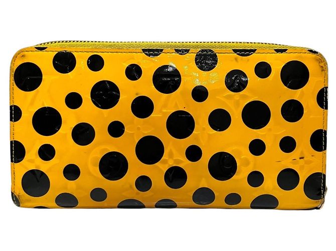 Portafoglio Zippy Louis Vuitton Dot Infinity Collaborazione Yayoi Kusama Giallo Monogramma - vista 2