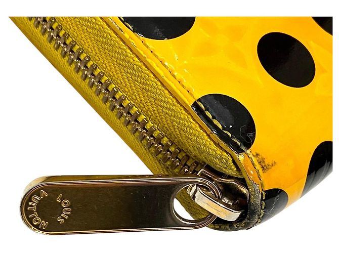 Portafoglio Zippy Louis Vuitton Dot Infinity Collaborazione Yayoi Kusama Giallo Monogramma - vista 7