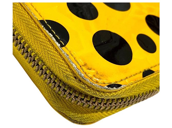 Portafoglio Zippy Louis Vuitton Dot Infinity Collaborazione Yayoi Kusama Giallo Monogramma - vista 8