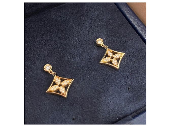 Pendientes Louis Vuitton Monogram Idylle Blossom Diamond - vista 2
