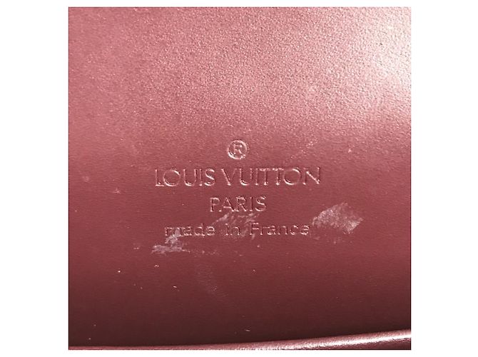 Louis Vuitton M92129 Damier Vernis Club Bag Rosso Porpora - vista 14