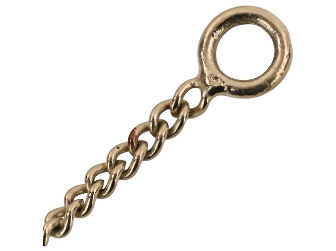 Collana a catena con perle e logo Coco di Chanel D'oro - vista 9