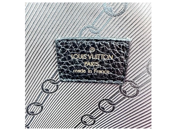 Borsa Boston Louis Vuitton Tobago Line Keepall 50 Nero - vista 13