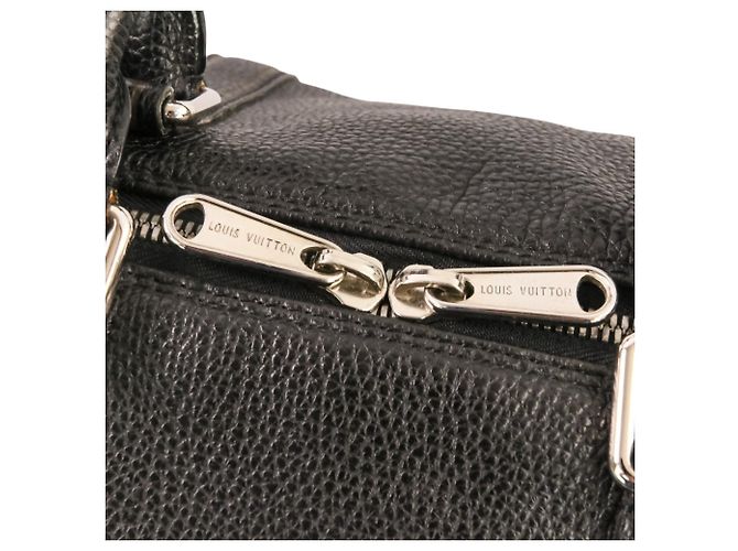Borsa Boston Louis Vuitton Tobago Line Keepall 50 Nero - vista 9