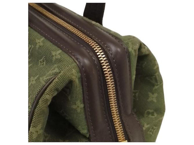 Borsa Boston Louis Vuitton Monogram Mini Josephine GM Marrone Cachi - vista 11