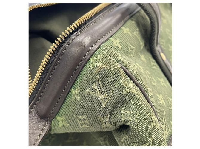 Borsa Boston Louis Vuitton Monogram Mini Josephine GM Marrone Cachi - vista 12