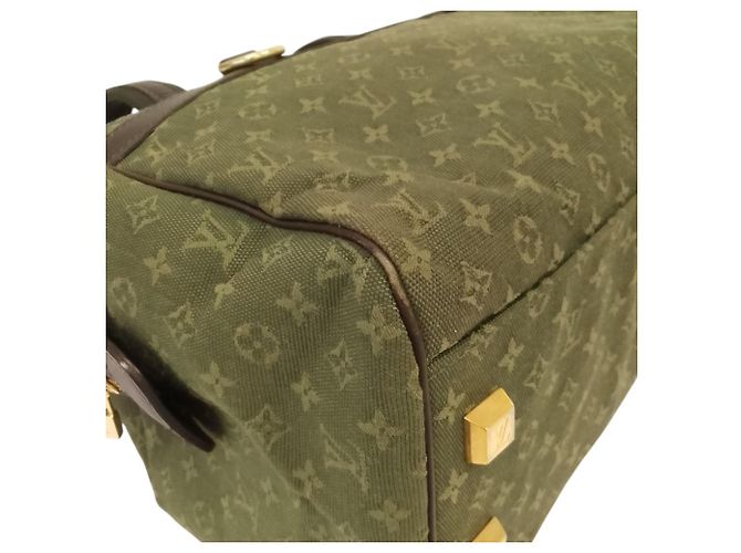 Borsa Boston Louis Vuitton Monogram Mini Josephine GM Marrone Cachi - vista 14