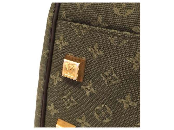 Borsa Boston Louis Vuitton Monogram Mini Josephine GM Marrone Cachi - vista 15