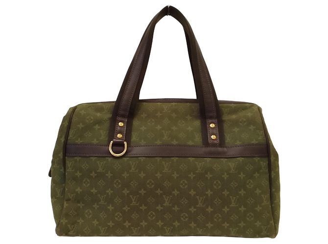 Borsa Boston Louis Vuitton Monogram Mini Josephine GM Marrone Cachi - vista 2