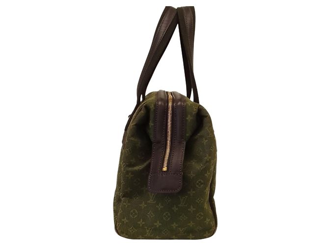 Borsa Boston Louis Vuitton Monogram Mini Josephine GM Marrone Cachi - vista 4