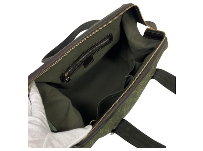 Borsa Boston Louis Vuitton Monogram Mini Josephine GM Marrone Cachi - vista 8
