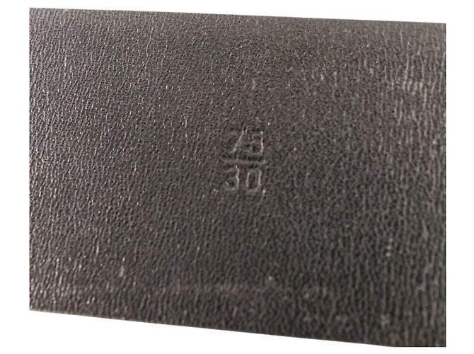 Cinturón de charol con hebilla Gris Poix Chanel Negro Roja Verde - vista 10