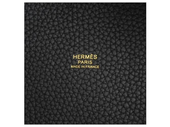 Hermès Borsa Hermes Picotin Lock MM 22 Nero - vista 14