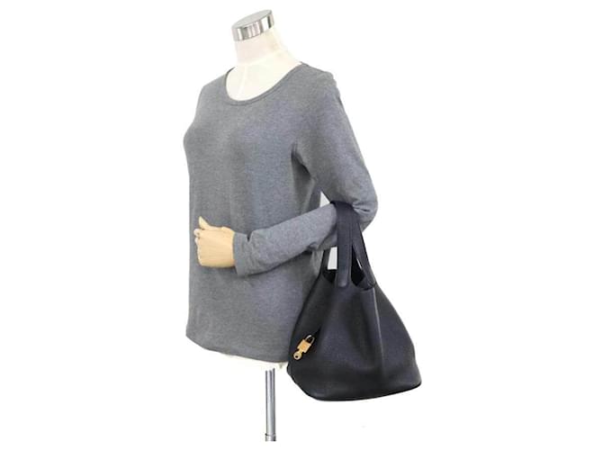 Hermès Borsa Hermes Picotin Lock MM 22 Nero - vista 16
