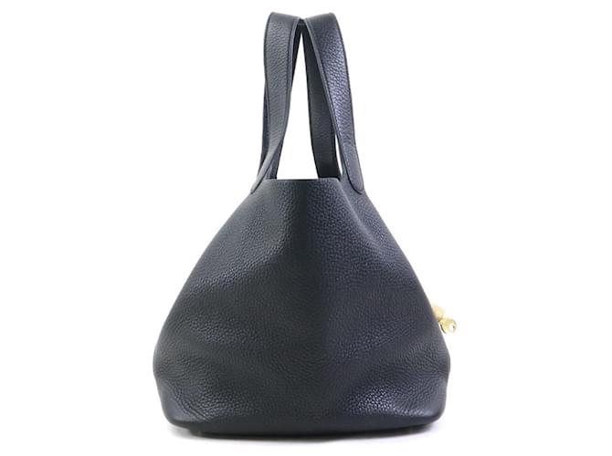 Hermès Borsa Hermes Picotin Lock MM 22 Nero - vista 3