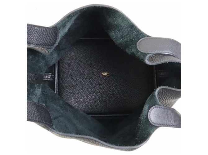 Hermès Borsa Hermes Picotin Lock MM 22 Nero - vista 6