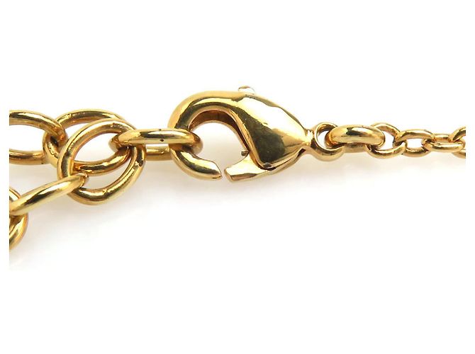 Collana Louis Vuitton Essential V Metal D'oro - vista 7