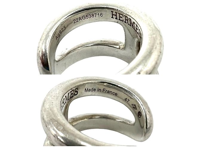 Ring Hermès Anillo Osmos PM Hermes Plata - vista 3