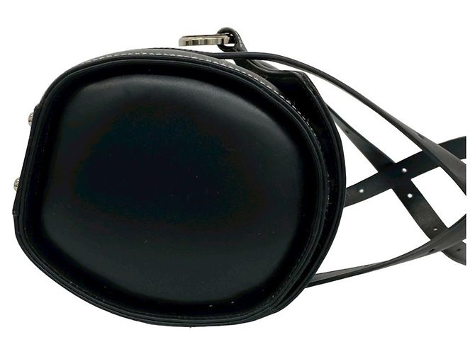 Mini borsa Boston Loewe in pelle nera Nero - vista 6