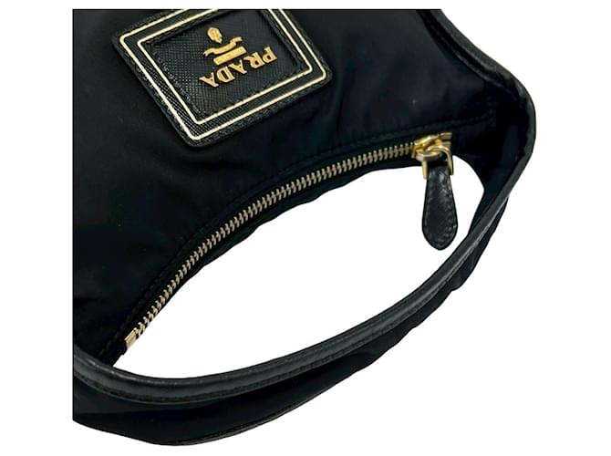 Borsa a tracolla mini PRADA Nero - vista 4