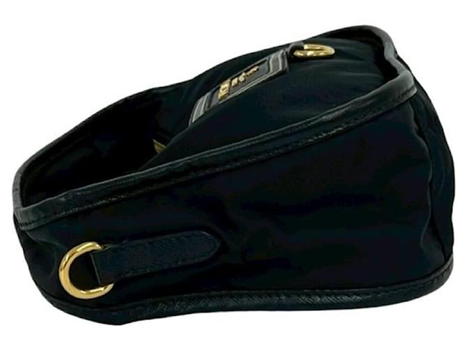 Borsa a tracolla mini PRADA Nero - vista 5