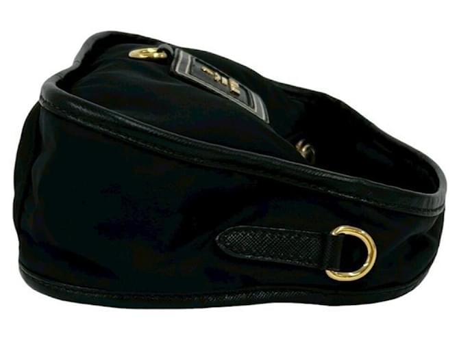 Borsa a tracolla mini PRADA Nero - vista 6