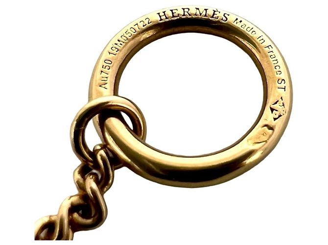 Hermès Hermes Echappé Charm Armband Golden - Ansicht 3