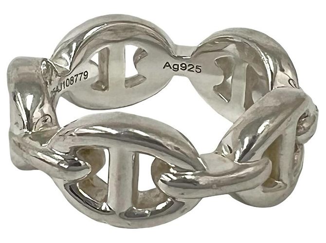 Ring Hermès Anillo Enchainée Hermes Plata - vista 4