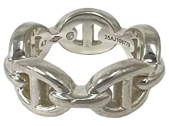 Ring Hermès Anillo Enchainée Hermes Plata - vista 6