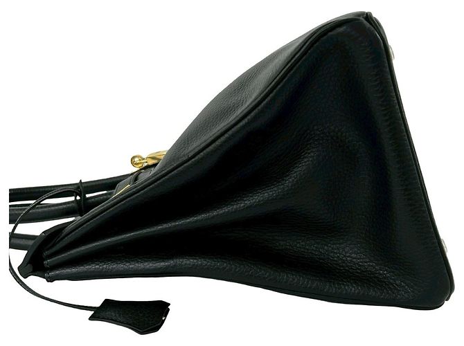 Hermès Borsa Hermes Birkin 35 Ardennes Mini Tote Bag Nero - vista 5