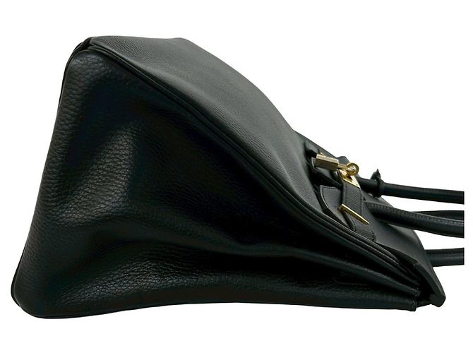 Hermès Borsa Hermes Birkin 35 Ardennes Mini Tote Bag Nero - vista 6