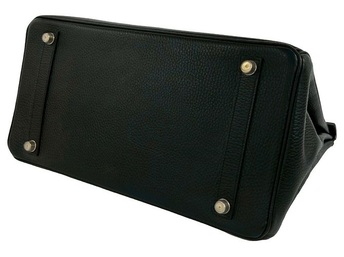 Hermès Borsa Hermes Birkin 35 Ardennes Mini Tote Bag Nero - vista 8