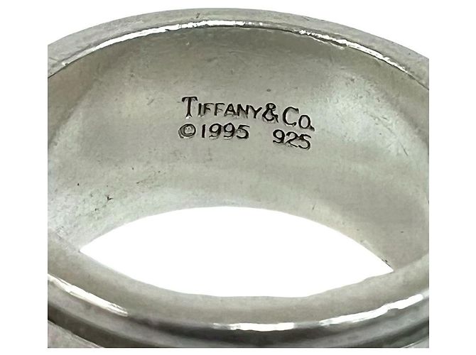 Tiffany & Co Anello largo Tiffany Vintage Atlas in argento 925 - vista 3